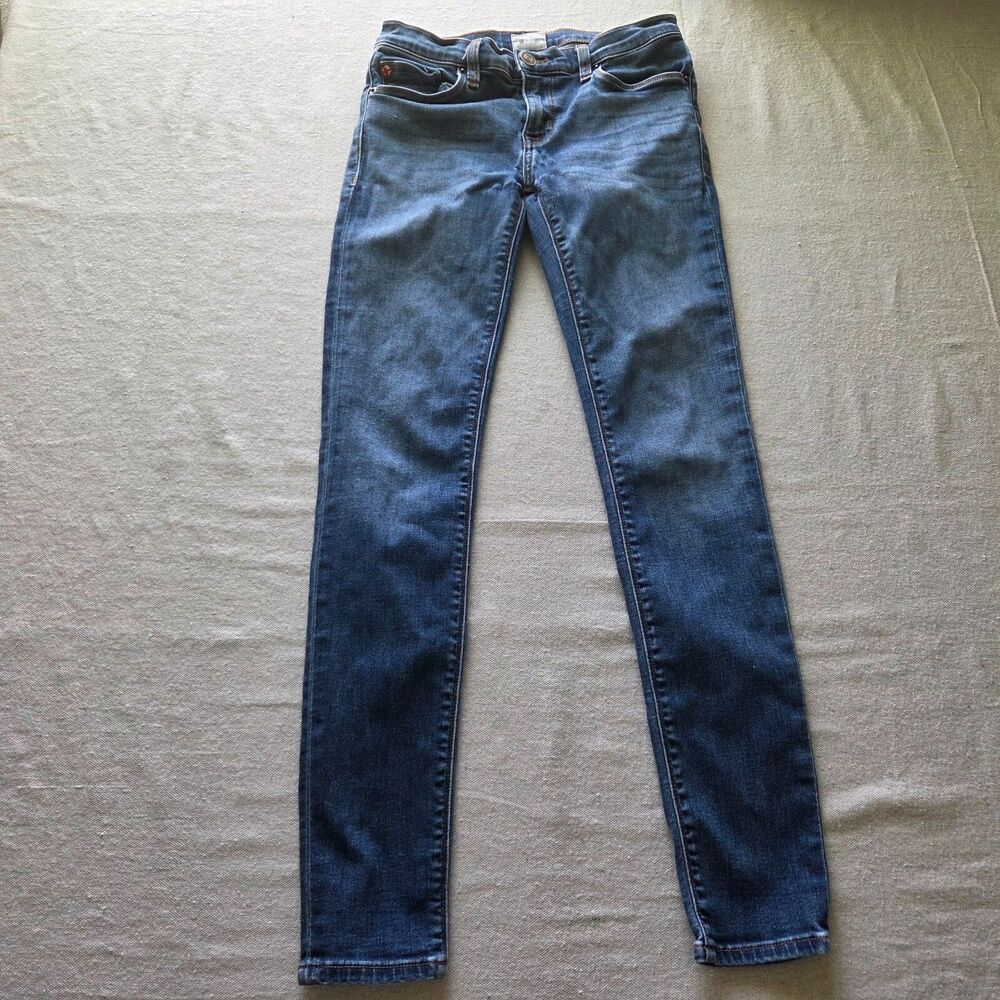 Hudson Jeans Womens 26 Blue Denim Krista Super Skinny Stretch